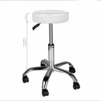 ARBEITSHOCKER 129898 WEIß – Bild 3